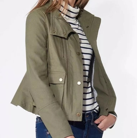 Veronica Beard Jackets & Blazers - Veronica Beard Everglade Linen-Woven Jacket Green